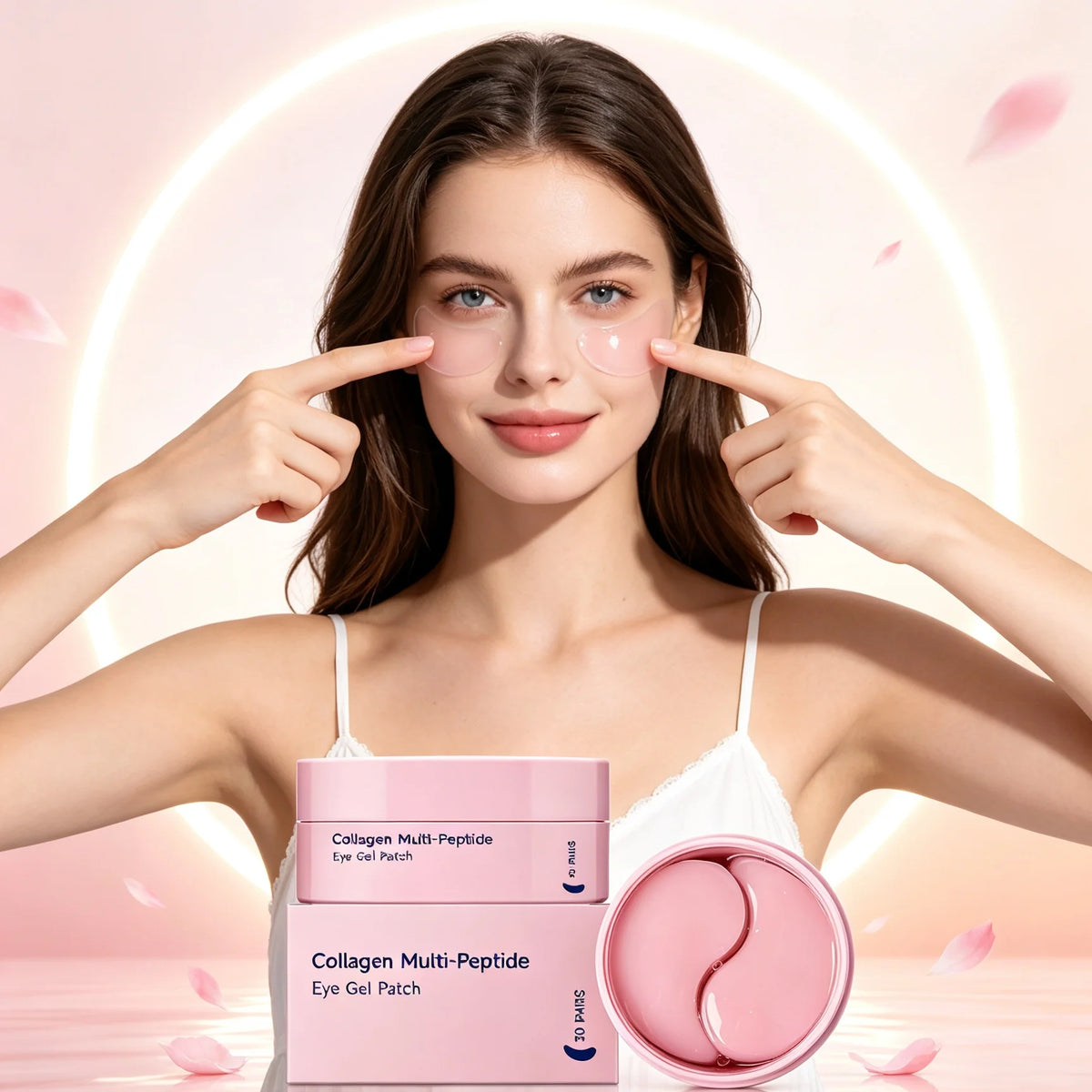 Collagen & Glutathione Under Eye Gel Patches – 30 Pairs Eye Gel Patches SWANS