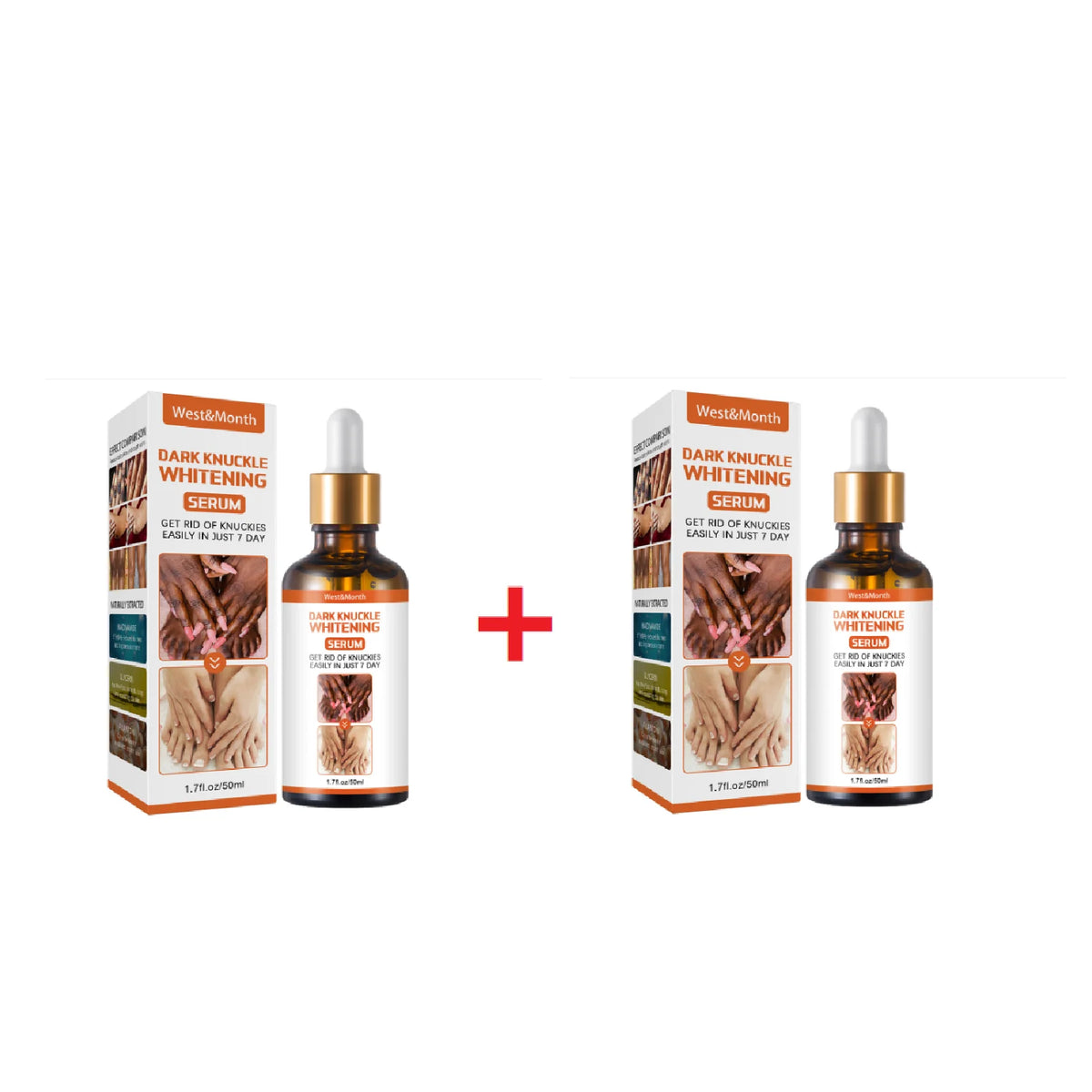 West&Month Knuckle Brightening Serum – Even Skin Tone Essence Skin Brightening Serum SWANS 100g boxed