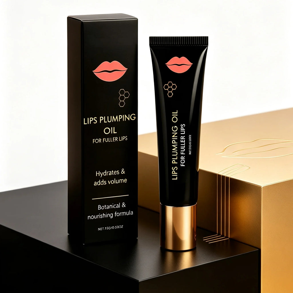 Plumping Lip Oil – Volumizing Glow & Hydrating Lip Balm Lip Glow Oil SWANS