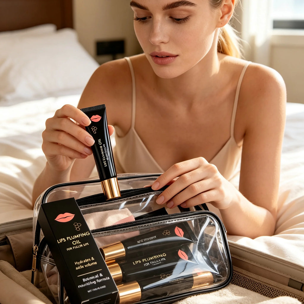 Plumping Lip Oil – Volumizing Glow & Hydrating Lip Balm Lip Glow Oil SWANS