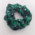 Christmas Snowflake Fabric Scrunchie – Gentle Hair Tie Hair Scrunchie SWANS 1 pc 01