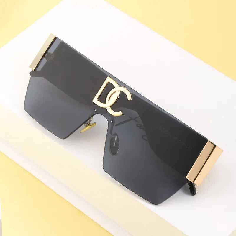 TOYEARN Rimless Square Sunglasses UV400 – Men & Women Fashion Sunglasses SWANS