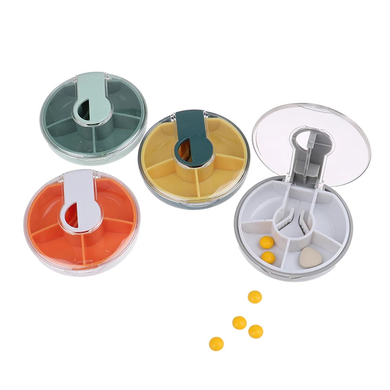 Portable Mini Pill Cutter Splitter with Storage Case Pill Cutter Organizer SWANS