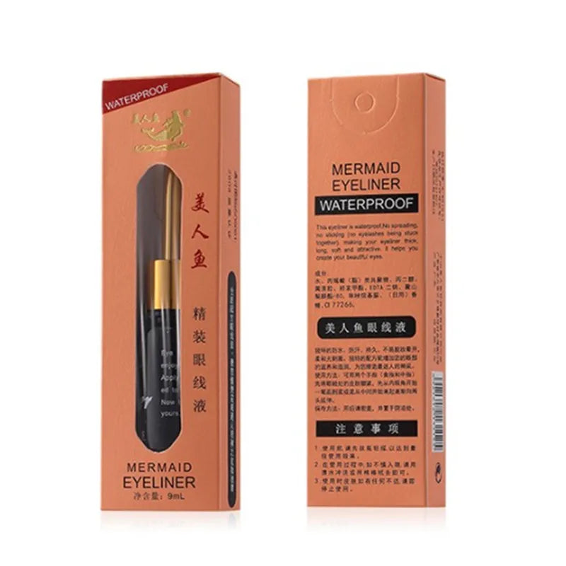 DANNYHOO Black Liquid Eyeliner Pen – Waterproof Long-Lasting Liquid Eyeliner Pen SWANS