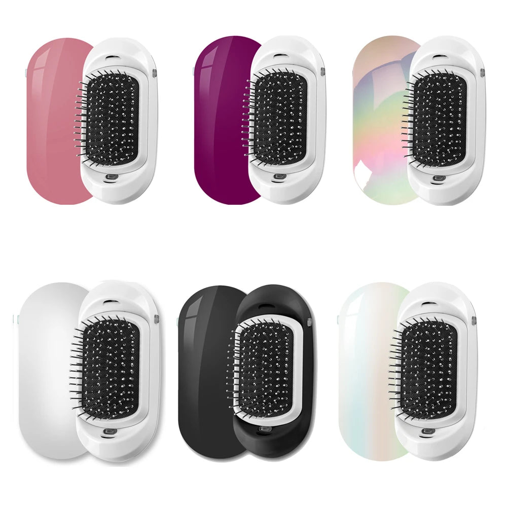 YIBER Ionic Hairbrush – Negative Ion & Scalp Massager Ionic Hair Brush SWANS