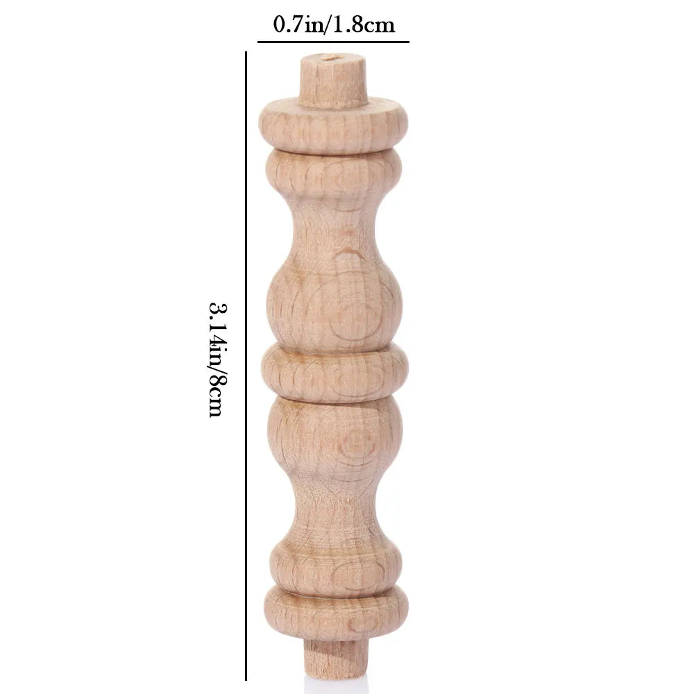 Vintage Wood Carved Furniture Leg – European Cabinet Foot Wood Furniture Leg SWANS 7
