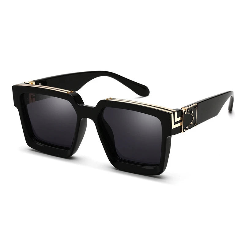 TOYEARN Oversized Square Sunglasses UV400 Women Men Big Frame Fashion Sunglasses SWANS