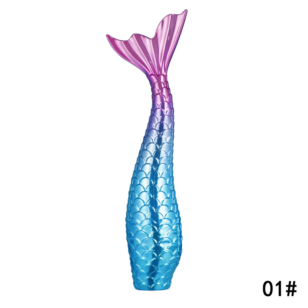 3ml Mermaid Tail Empty Lip Gloss Tubes – 12 Colors Refillable Lip Gloss Containers SWANS