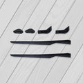 Silicone Ear Socks & Nose Pads Kit for Oakley Mainlink OO9264 57mm Eyewear Accessories SWANS Black