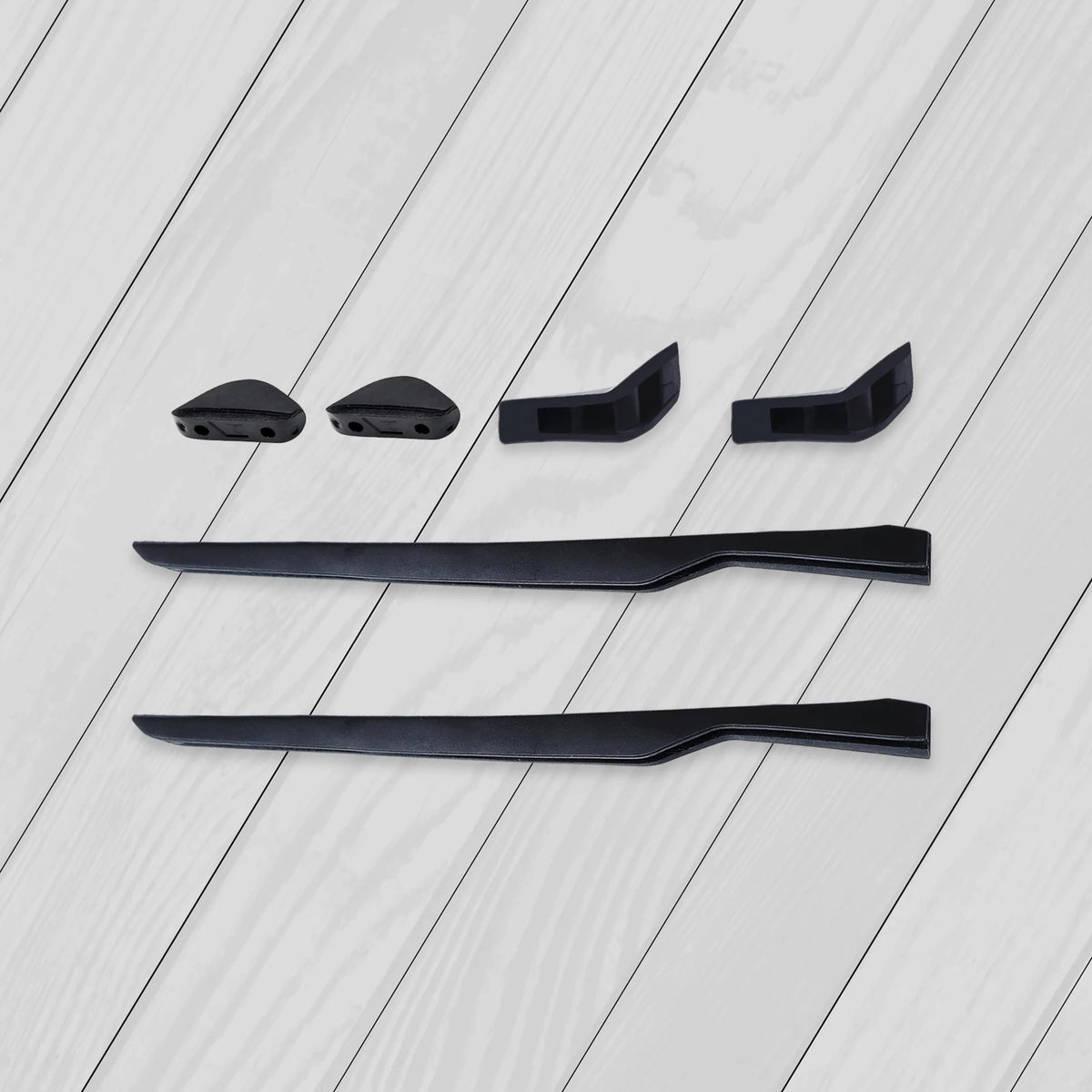 Silicone Ear Socks & Nose Pads Kit for Oakley Mainlink OO9264 57mm Eyewear Accessories SWANS Black