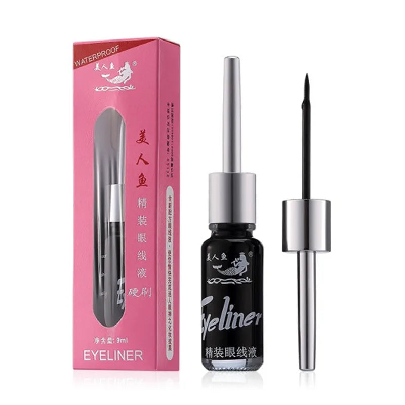 DANNYHOO Black Liquid Eyeliner Pen – Waterproof Long-Lasting Liquid Eyeliner Pen SWANS
