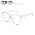 Blue Light Blocking Glasses – Unisex Flexible Computer Goggles Blue Light Glasses SWANS Strength -2.50 transparent