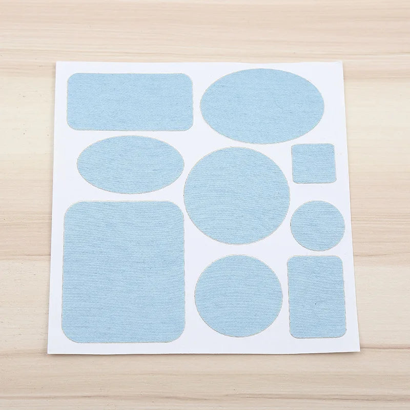 Self-Adhesive Iron-On Denim Patches – DIY Jeans Clothing Repair Iron-On Fabric Patches SWANS
