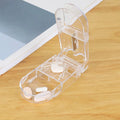 Mini Portable Pill Cutter & Storage Case – Stainless Blade Pill Cutter & Case SWANS Default Title