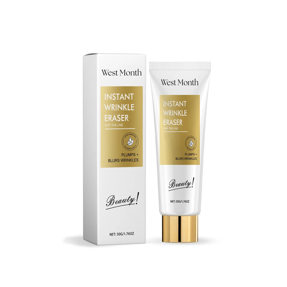 WEST MONTH Firming Anti-Aging Face Cream – Hydrating & Brightening Anti-Aging Face Cream SWANS 50g boxed