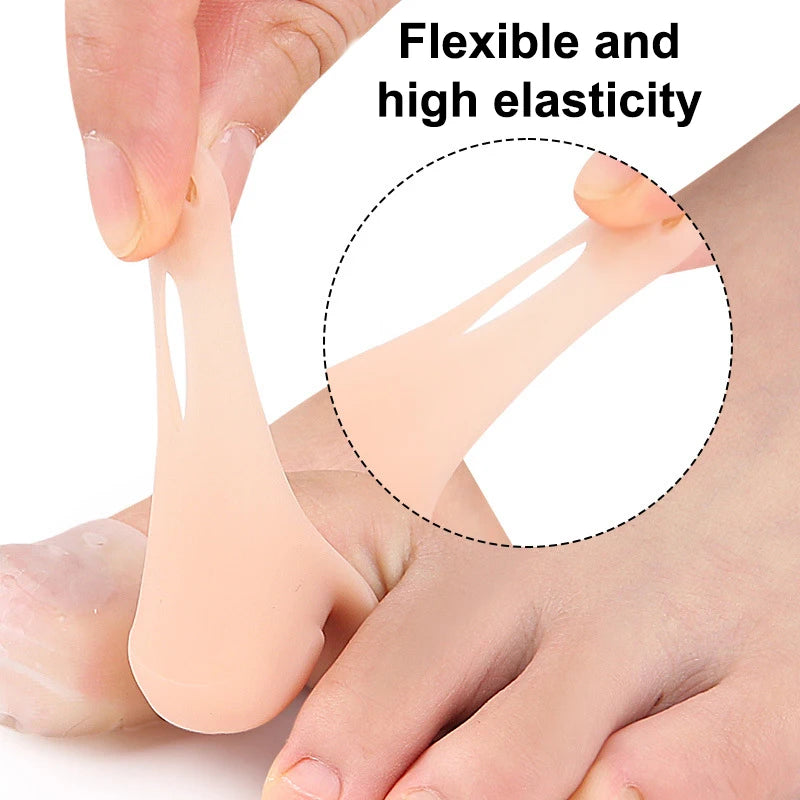 Silicone Toe Caps Breathable Finger Protector Sleeves 1 Pair Silicone Toe Protector SWANS