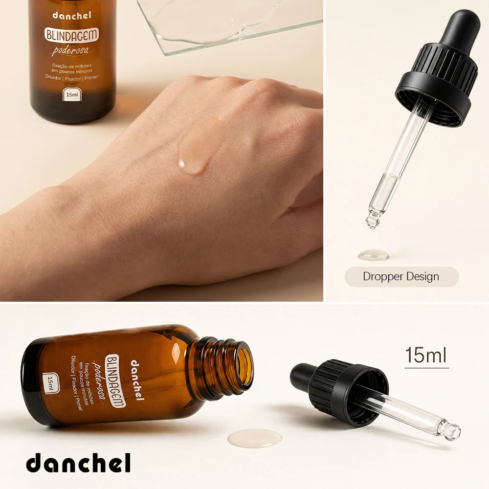Danchel 3-in-1 Makeup Primer Setting & Hydrating Base 15ml Makeup Primer SWANS