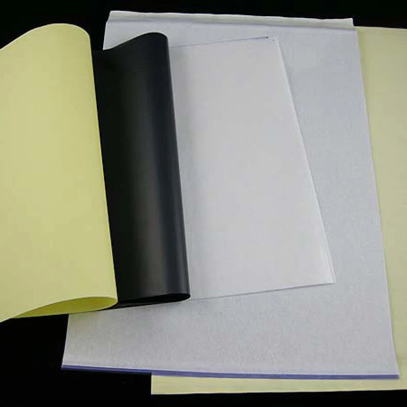 100-Sheet A4 Tattoo Transfer Paper Thermal Stencil Carbon Set Tattoo Transfer Paper SWANS