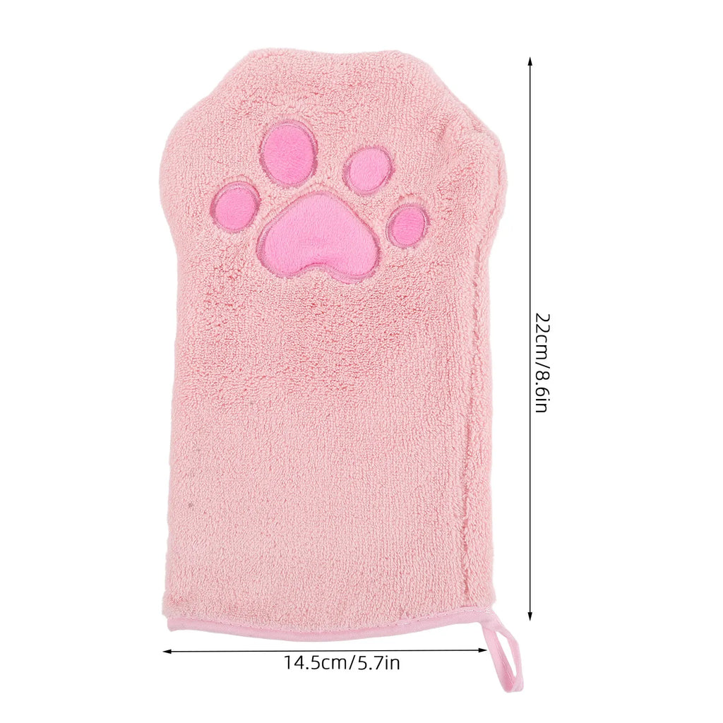 SWANS Hand Insert Pet Drying Towel Glove – Dogs & Cats Pet Drying Towel SWANS