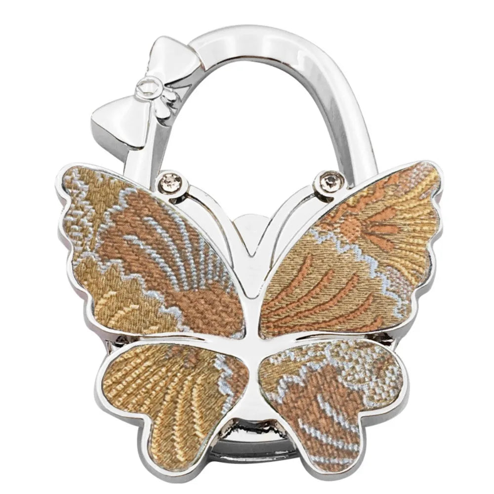 SWANS Butterfly Desk Hook – Foldable Aluminum Purse Hanger Desk Purse Hook SWANS 8