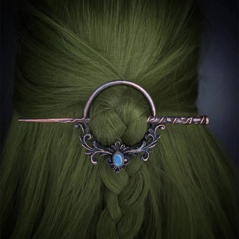 Vintage Gothic Punk Metal Hair Sticks – Women's Hairpin Hair Sticks Hairpin SWANS B