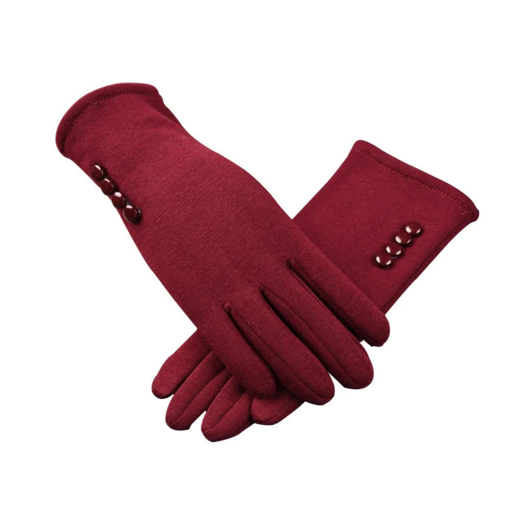 Touchscreen Winter Knit Gloves – Warm Full Finger Unisex Winter Knit Gloves SWANS