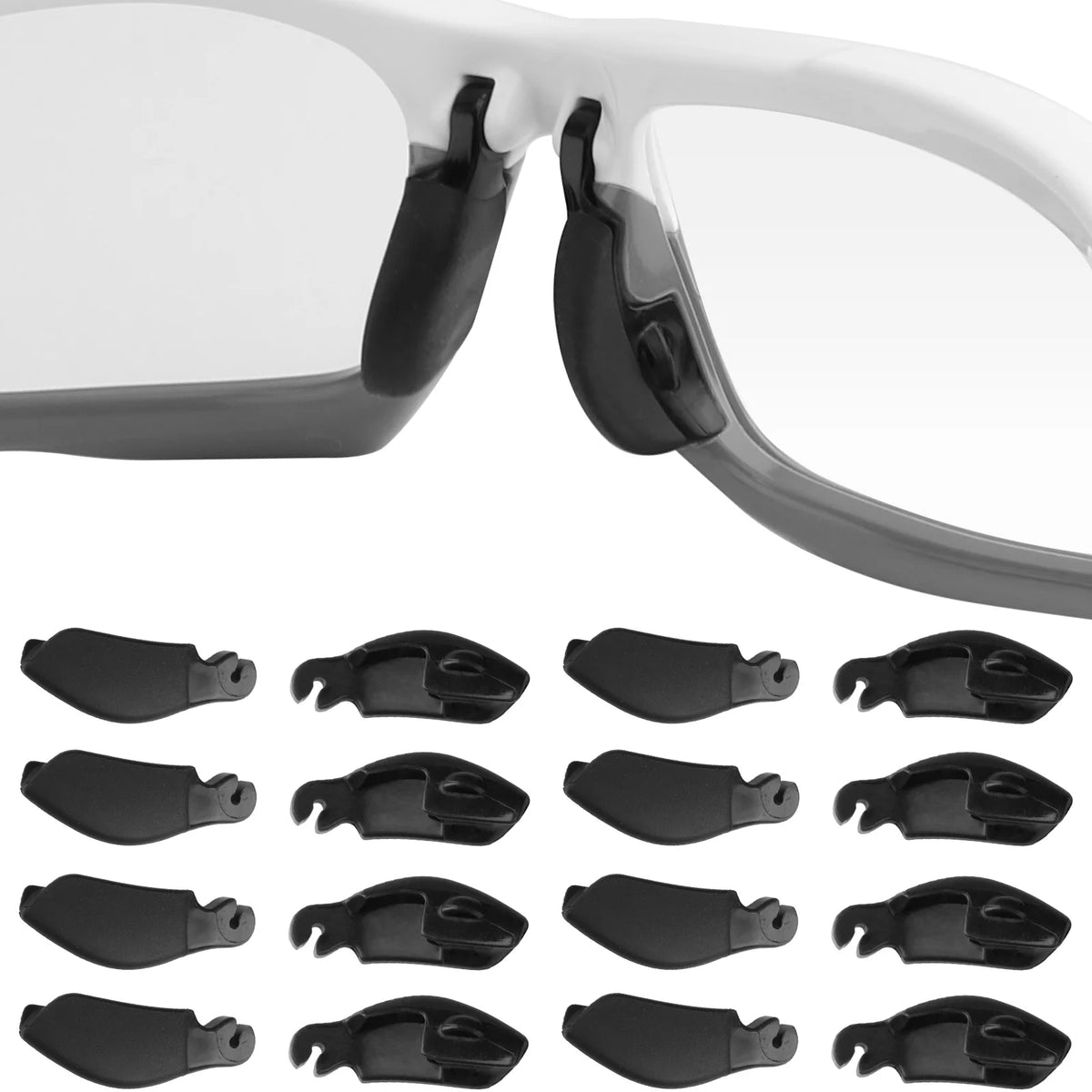 Silicone Nose Pads for Oakley Split Jacket OO9099 – E.O.S Eyewear Accessories SWANS 8 Pairs-Small