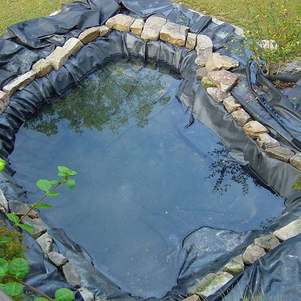 HDPE Pond Liner 300x200cm – Waterproof Fish & Garden Pool Garden Pond Liner SWANS