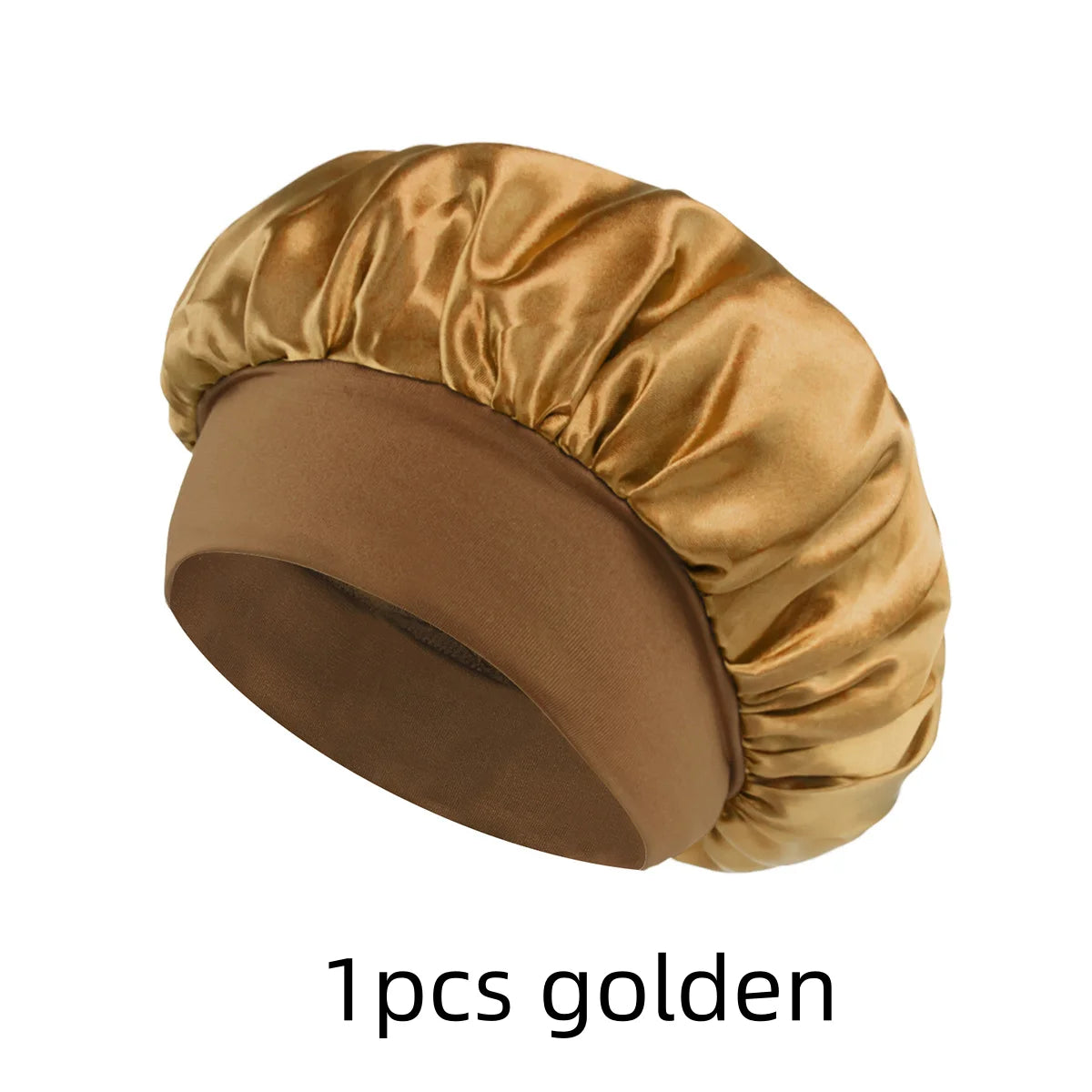Satin Sleep Bonnet for Natural Curly Hair – Women's Silk Cap
