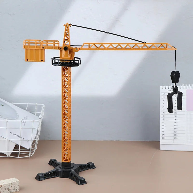 Engineering Tower Crane Model Toy 1:12 Scale – Kids Gift Construction Model Toy SWANS
