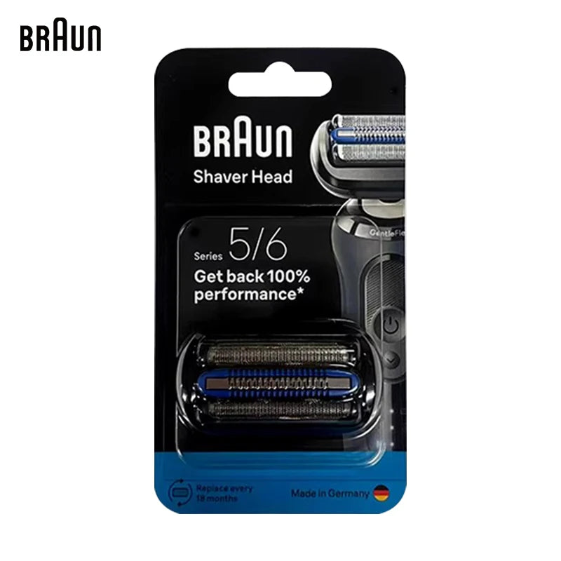 Braun 65B Replacement Shaver Head – Series 5 & 6 Compatible Shaver Replacement Head SWANS 65B
