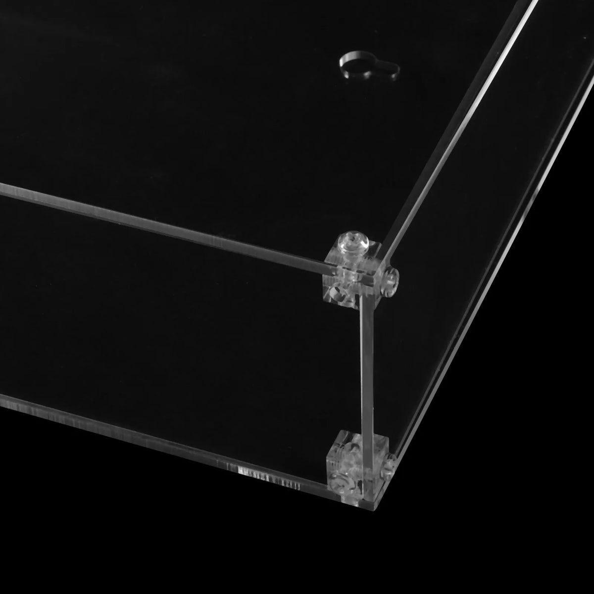 Large Acrylic Shadow Box – Clear Wall Mount Display Case Acrylic Shadow Box SWANS