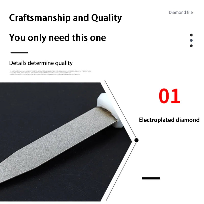 XMSJ Double-Sided Diamond Sharpening Stone – Knife Sharpener Diamond Knife Sharpener SWANS