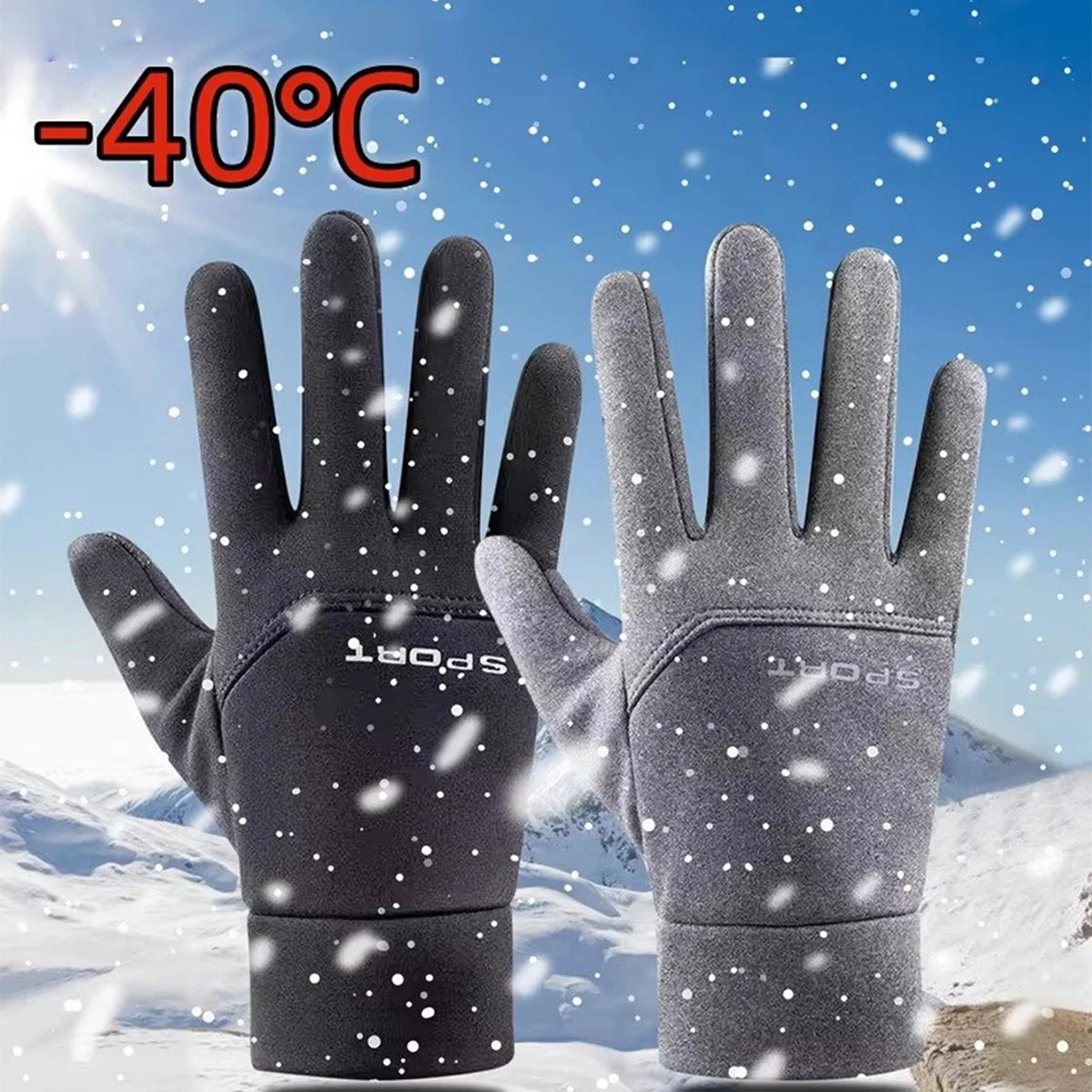 SWANS Windproof Waterproof Touchscreen Gloves for Running & Cycling Outdoor Sport Gloves SWANS