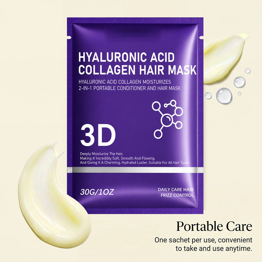 SWANS 3D Hair Mask – Hyaluronic Acid & Collagen 2-in-1 Deep Hair Mask SWANS