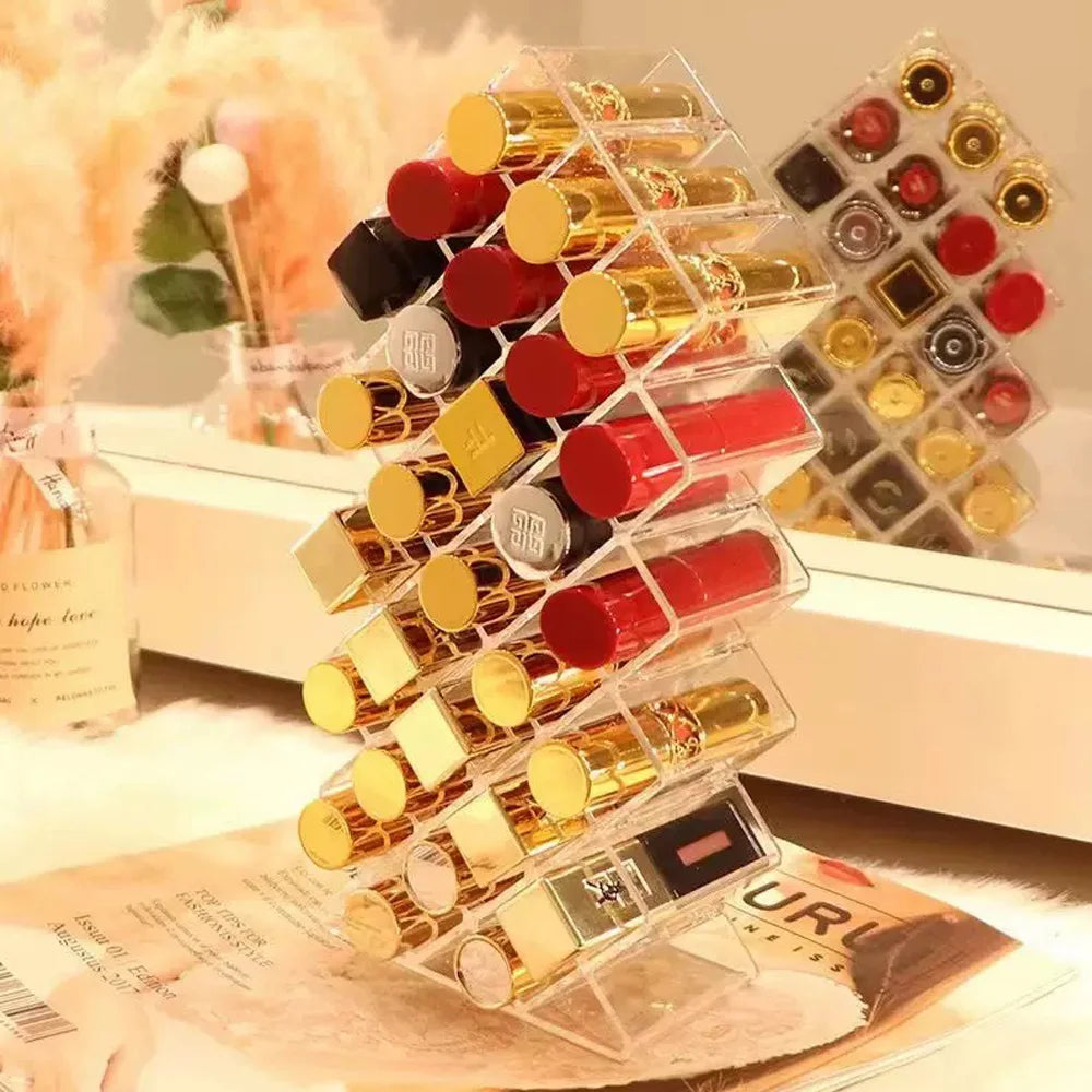 Fish-Shaped Lipstick Organizer – Vertical Makeup Storage Rack Lipstick Storage Organizer SWANS