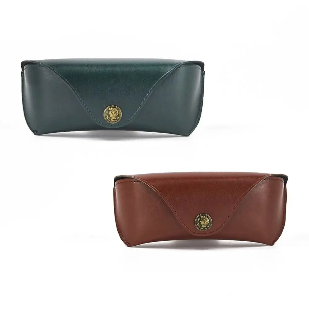 Portable Soft Leather Glasses Case – Sunglasses Holder Glasses Case SWANS