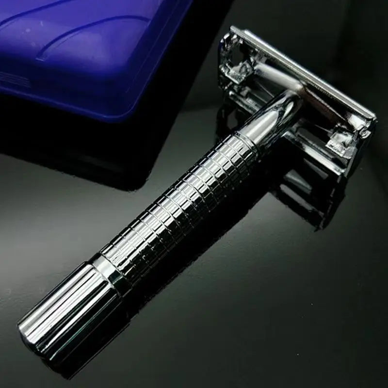 YUNCHi Butterfly Double Edge Safety Razor – Chrome Shaver Safety Razor SWANS