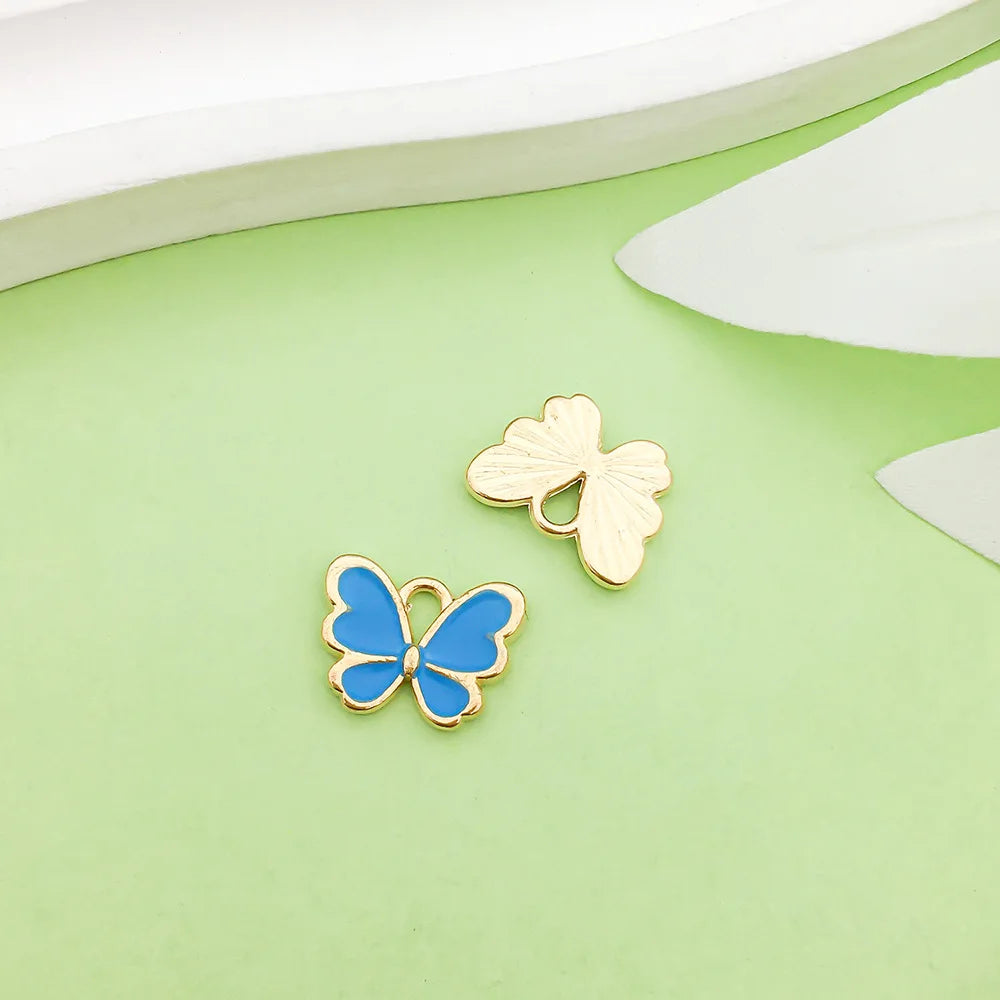 Cherry Blossom Alloy Charm Pendant for DIY Jewelry Making