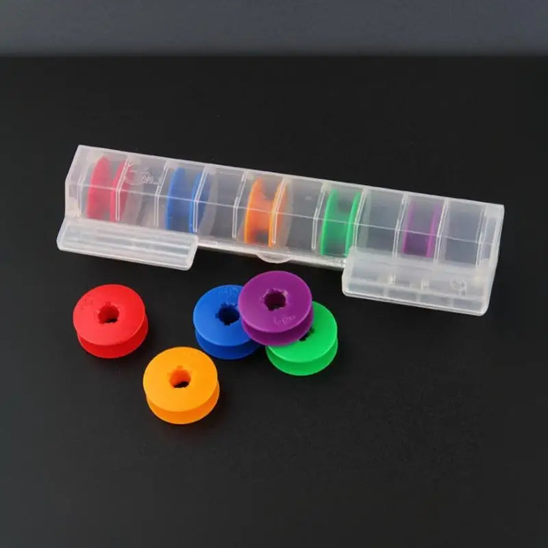 Magnetic Bobbin Storage Box for Lockstitch Sewing Machines Sewing Bobbin Organizer SWANS
