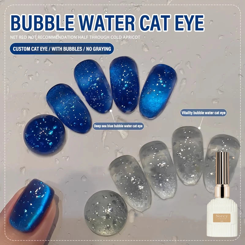 Magnetic Cat Eye Gel Nail Polish UV/LED Glass Bead 15ml Gel Nail Polish SWANS