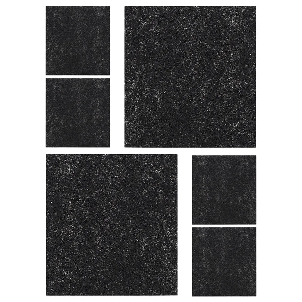 6-Pack Cat Litter Box Activated Charcoal Filter Replacement Pads Litter Box Filter Pads SWANS