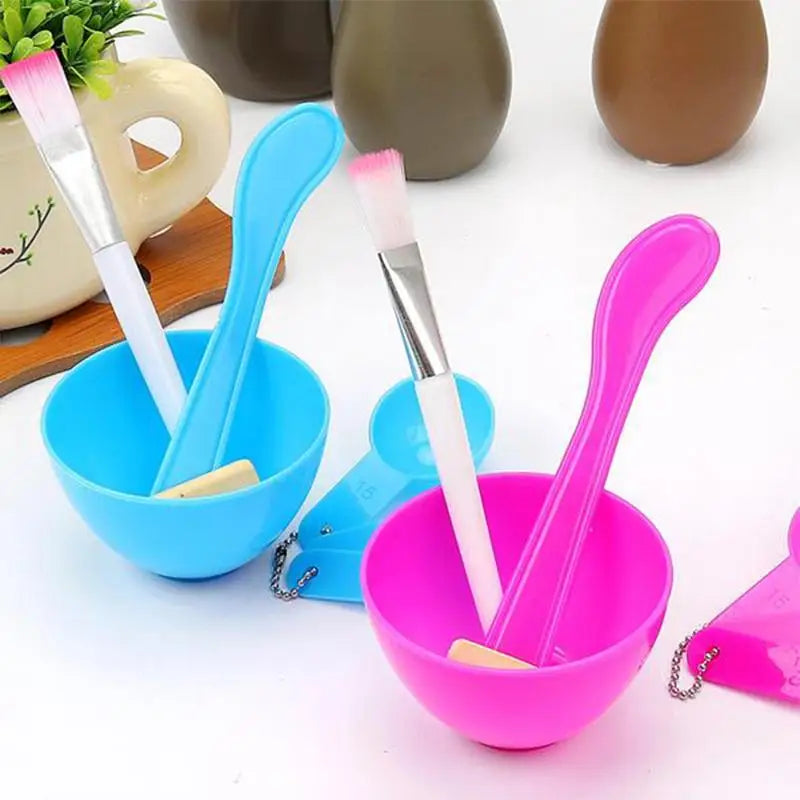 DIY Face Mask Bowl & 6-Piece Brush Set | Beauty Mixing Kit Face Mask Tool Set SWANS