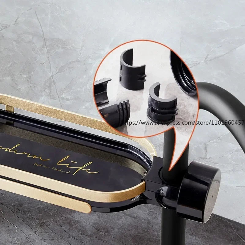 SWANS Faucet Sink Organizer – Sponge & Dish Drain Rack Sink Drain Rack SWANS
