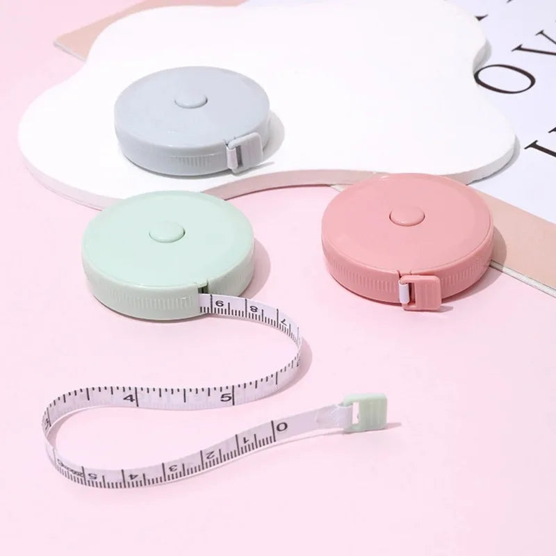 SWANS 1.5m Soft Tape Measure – Auto-Retract Sewing Ruler Soft Tape Measure SWANS
