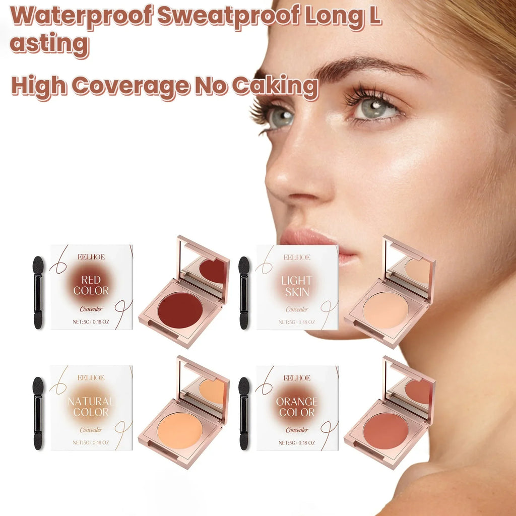 Zephoco Full Coverage Cream Concealer – Waterproof Matte Cream Concealer SWANS