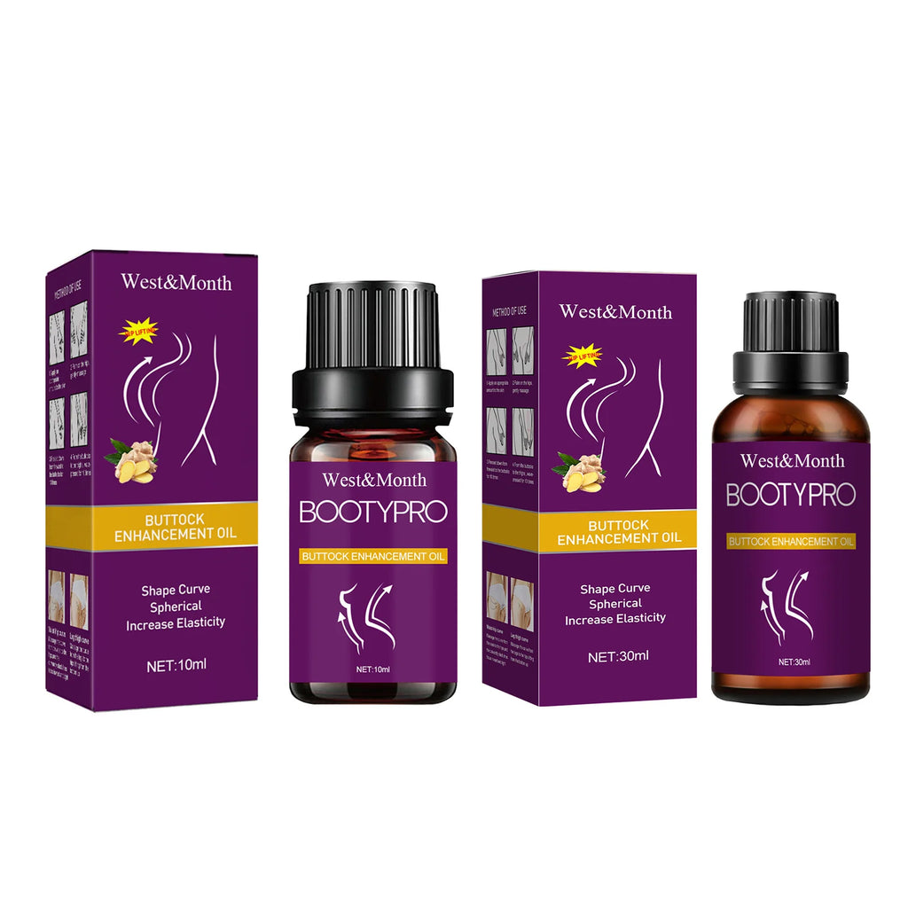 Hip Lifting Firming Massage Oil – Natural Plant Formula Body Massage Oil SWANS 40ml Boxed