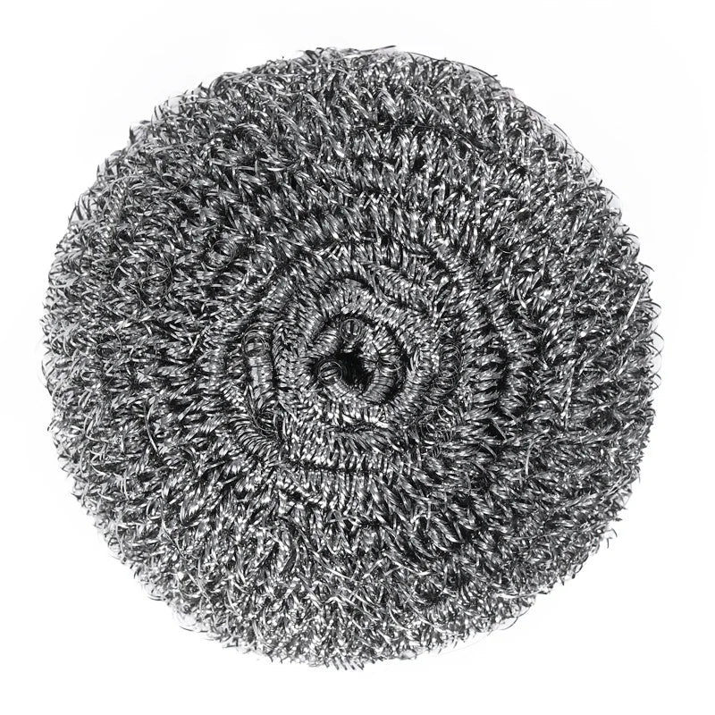 SWANS Stainless Steel Scrubber Scouring Pads – 1/30 Pack Steel Wool Scrubber SWANS 1 pc