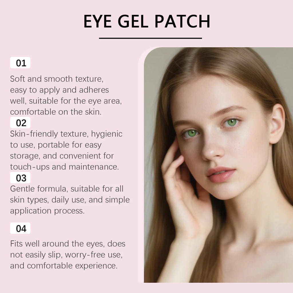 Collagen Multi-Peptide Eye Gel Patches – 30 Pairs Firming Eye Gel Patches SWANS