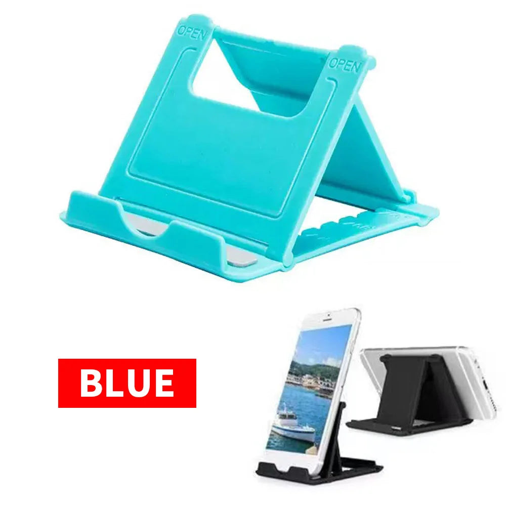 SWANS Mini Foldable Phone & Tablet Stand – Universal Holder Phone Tablet Stand SWANS blue